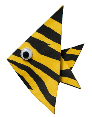 Decora tu pez ángel