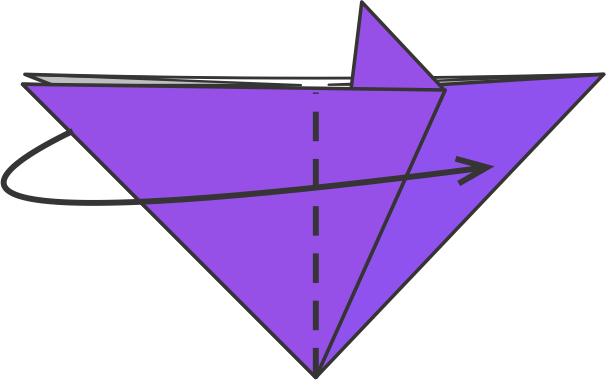 Lleva la capa izquierda hacia la derecha