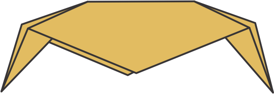 Parte inferior del cangrejo terminada