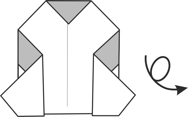 Da vuelta el papel nuevamente