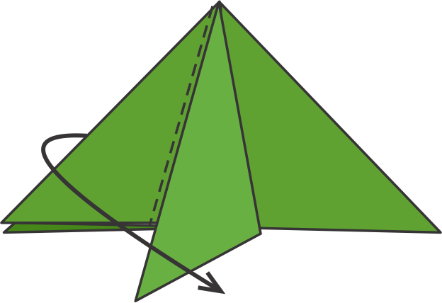 Repite en el lado izquierdo