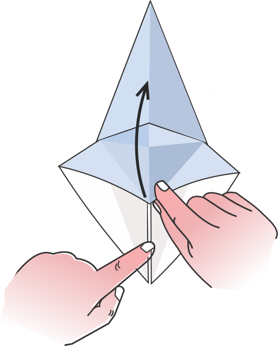 Lift the Top Section Upward