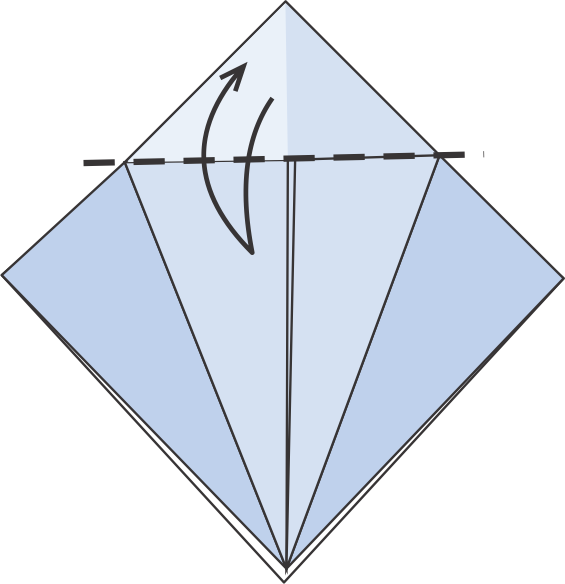Fold the Top Down to Crease