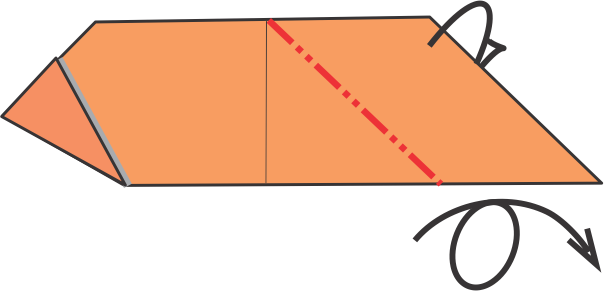 Fold the Tail Fin and Flip Over