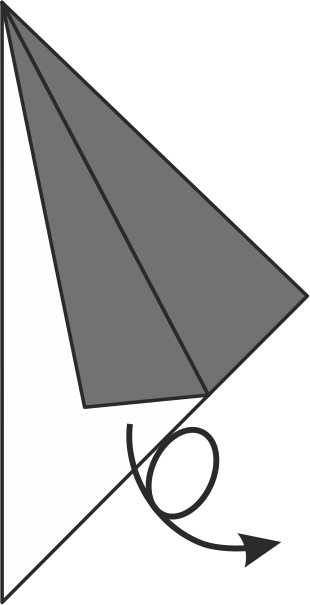 Fold Bottom Tip Up