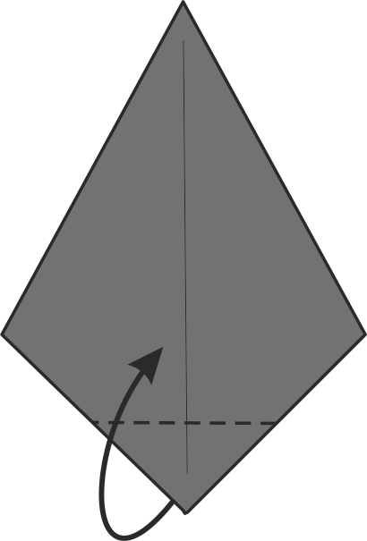 Fold Bottom Corner Up