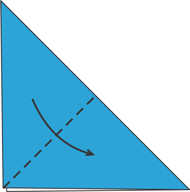 Fold the Triangle in Half