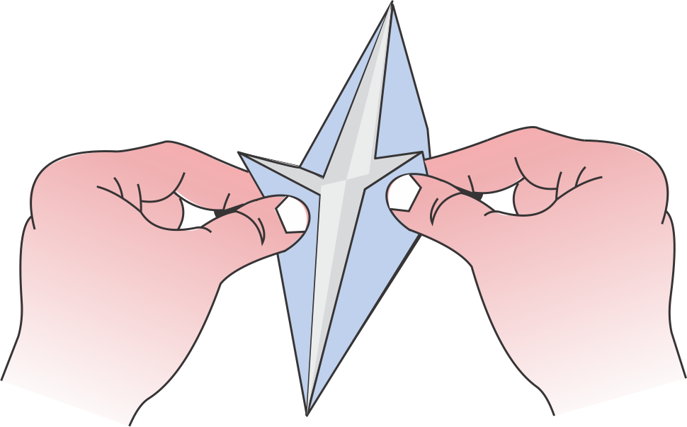 Fold Both Sides In at the Same Time