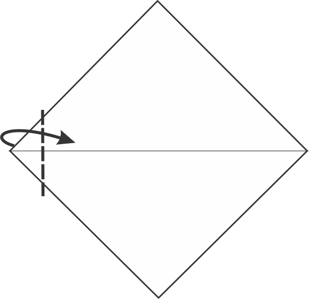 Fold the Left Corner Inward