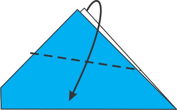 Fold the Top Triangle Down