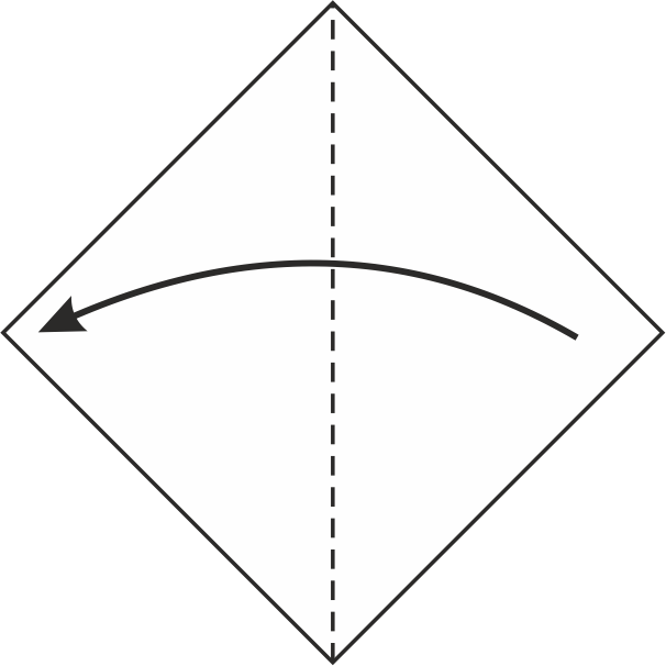 Fold the paper vertically in half
